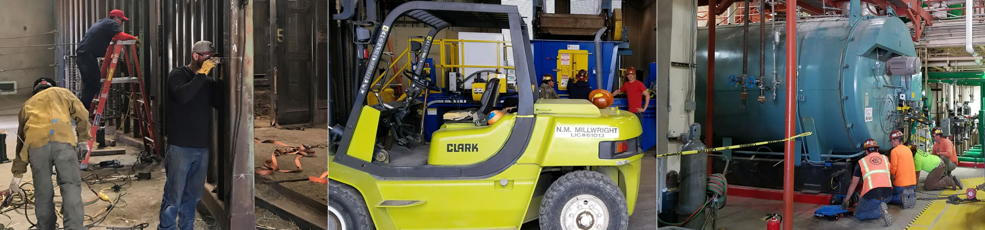 New Mexico Millwright in Action